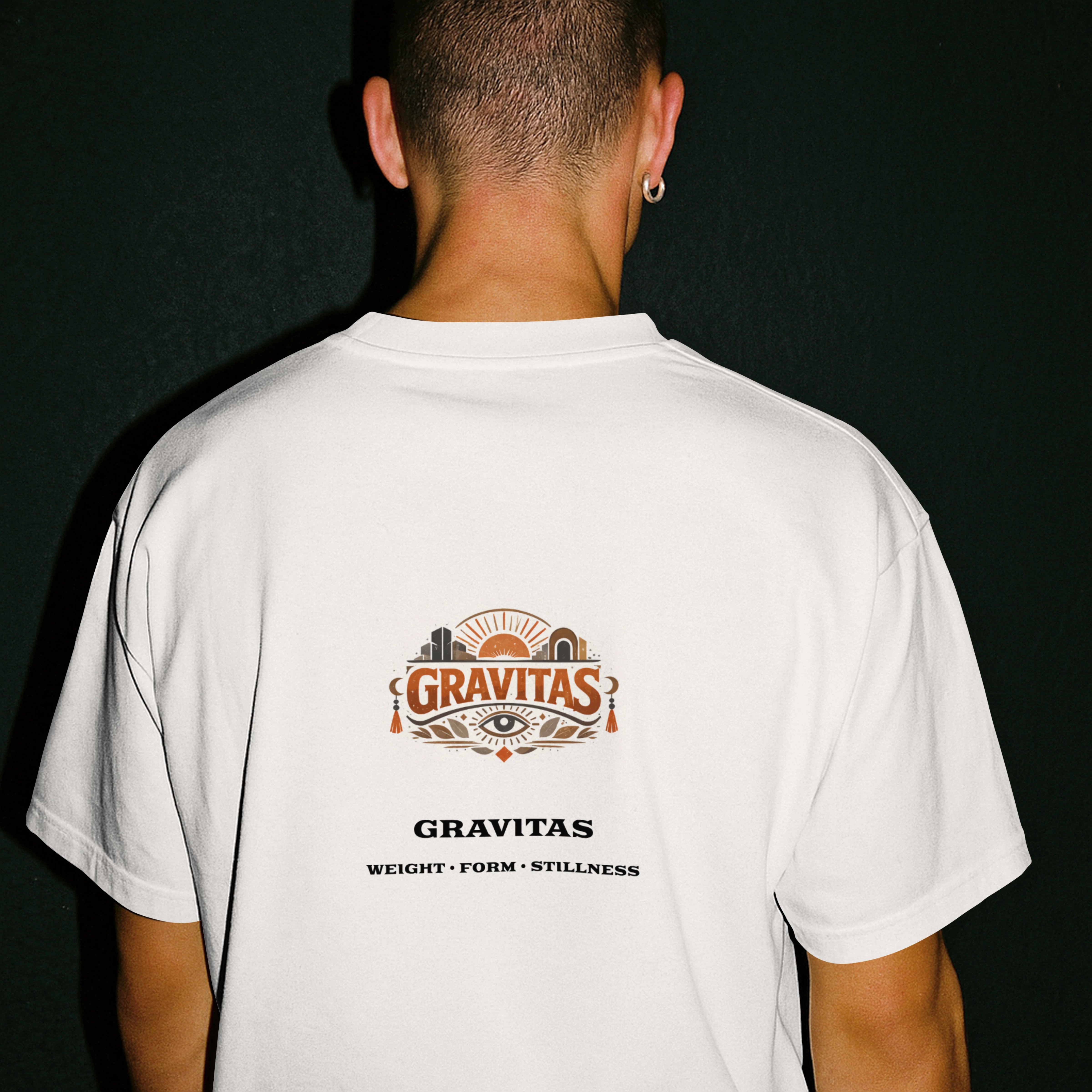T-shirt mockup – ryg