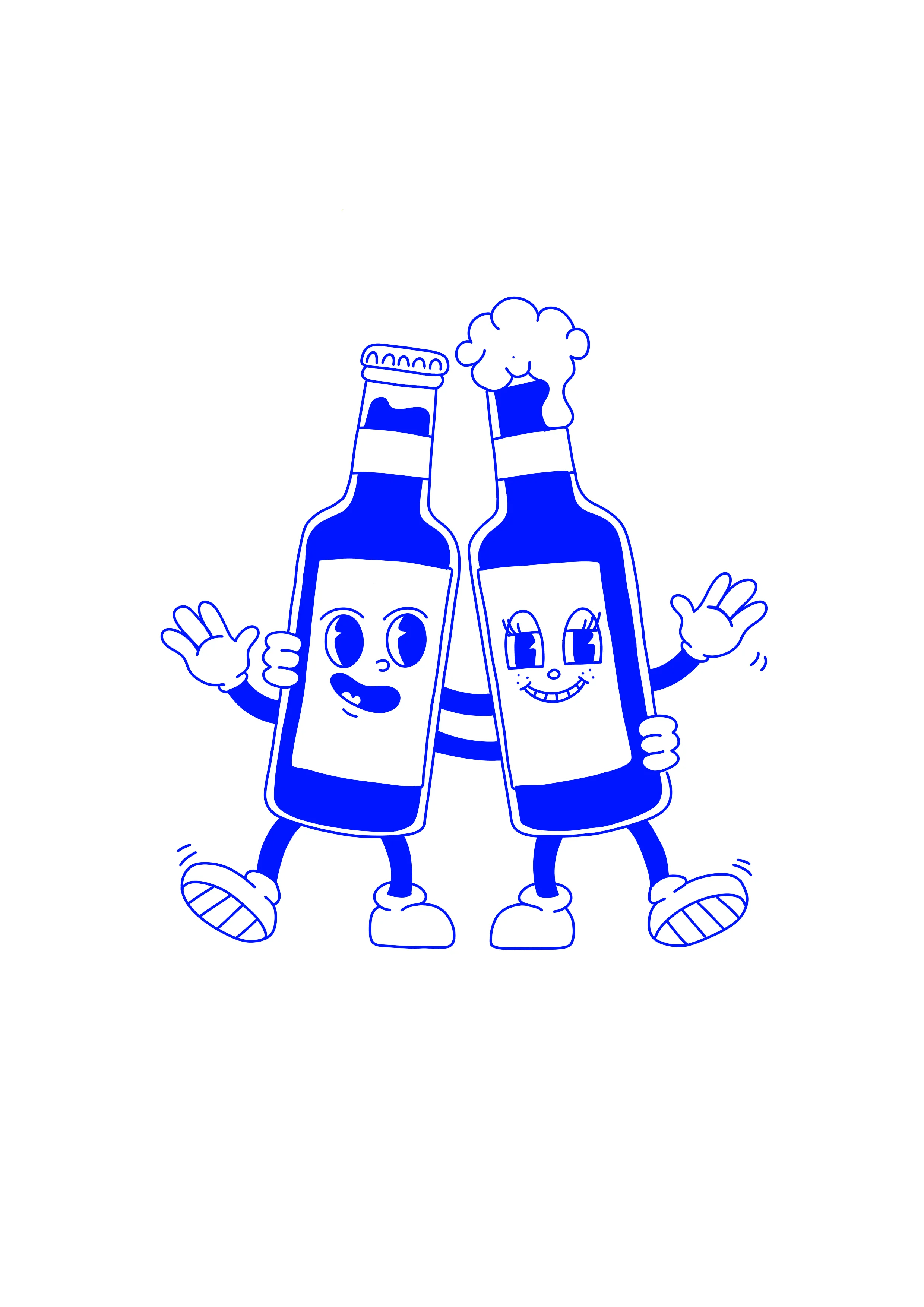 Illustration til t-shirt og merch