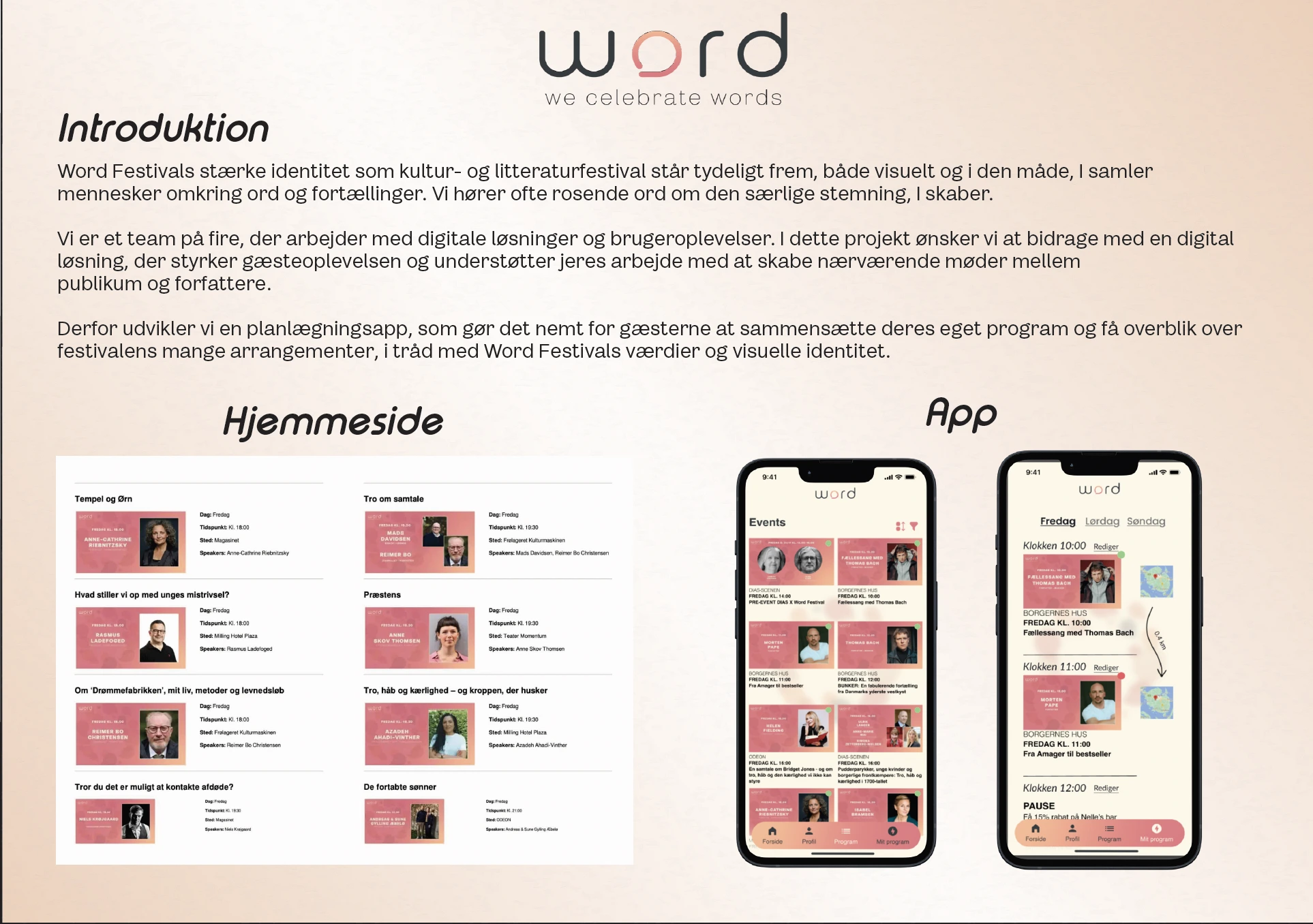 Word Festival – introduktion